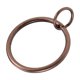 thumbnail image 4 of Anillo de cortina Uxcell Metal 1.46 pulgadas Diámetro interior Anillo de drapeado para varillas de cortina Cobre 28 Pcs, 4 of 5