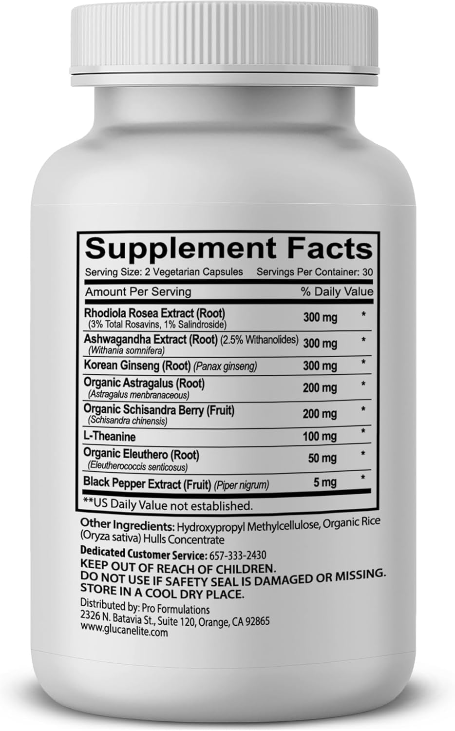 Adaptogen Elite – Synergistic Adaptogen Blend – 60 vcaps | Supports Balanced Cortisol & Natural Energy | Enhanced with Rhodiola, Ashwagandha, Astragalus, Schisandra, Eleuthero, Ginseng & L-Theanine