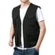 thumbnail image 1 of pstuiky Camiseta sin mangas para hombre, Chaqueta de trabajo sin mangas con cuello y múltiples bolsillos para hombre Chaleco de hombre m, 1 of 3