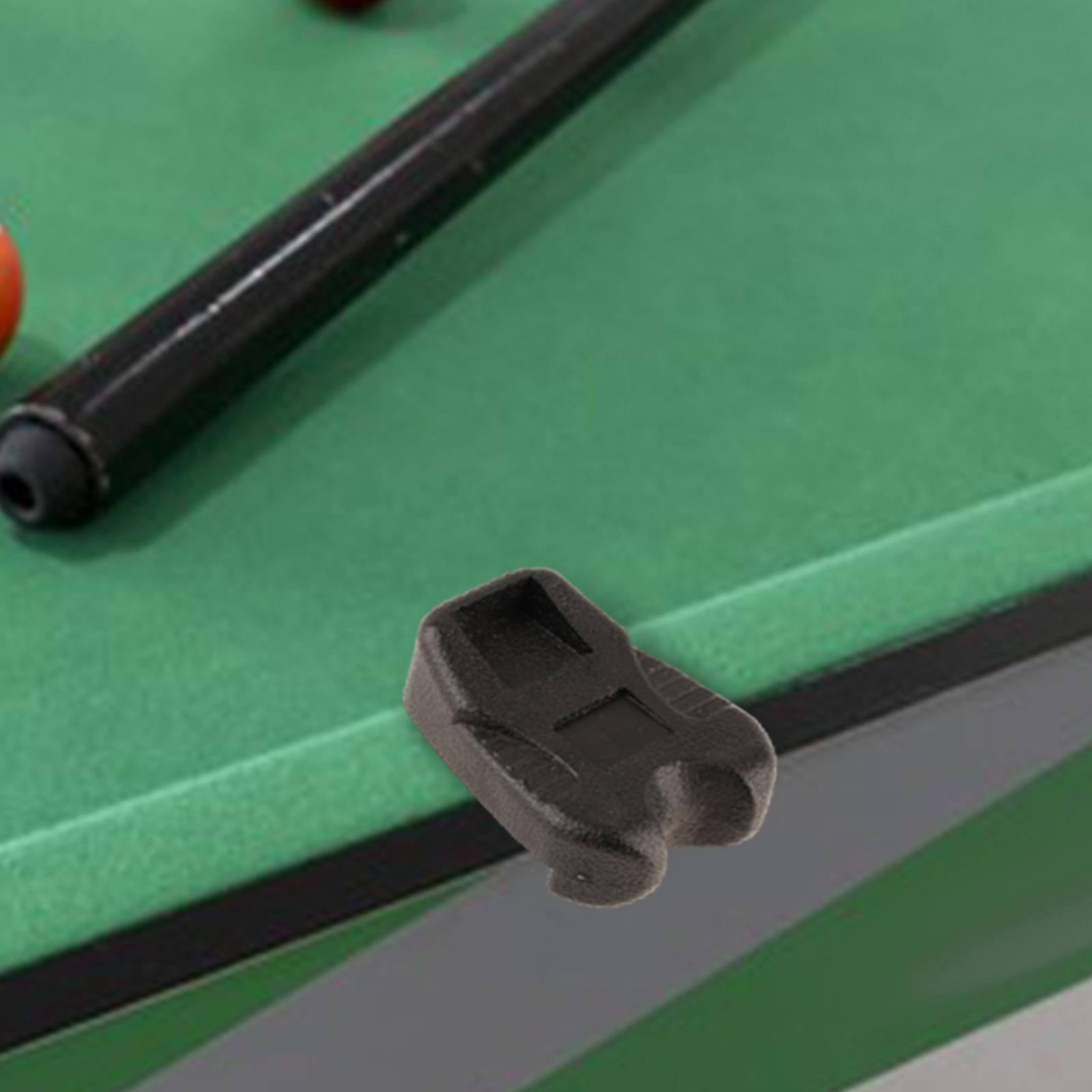 Pool Cue Holder For Billiard Table - Weighted Aluminum Alloy 4-Cue Stand Foldable Design