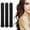 black*3pcs, variant on No heat curling iron, big wave lazy plush hair curling iron, sponge curling iron, elastic curling iron, wavy curling iron