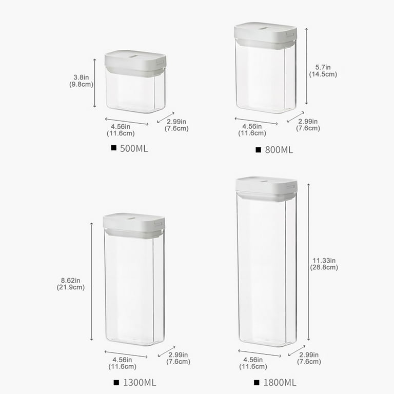 DYTTDG Juice Bottles Snack Storage Buckets Sealed Moisture Proof Containers  Sealed Cans Caraway Cookware Set 