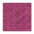 thumbnail image 1 of Moroccan Bandana, Checkered Pink, Unisex Head and Neck Tie, by Ambesonne, 1 of 2