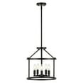 thumbnail image 5 of SAFAVIEH Navassa 5-Light LED Black Iron Pendant Light with Shade, 5 of 7
