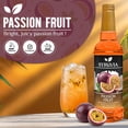 thumbnail image 2 of Syruvia Passion Fruit Flavored Syrup for Drinks, Cocktails, Lemonades, Iced Teas and Desserts – 25.4 fl oz, 2 of 6