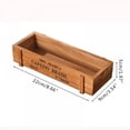 thumbnail image 6 of Rectangular Wooden Planter Succulent Box Vintage Combination Flower Pot, 6 of 10