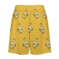 thumbnail image 6 of Simpsons Men's Short Pajama Pants Soft Trendy Sleep Shorts Breathable Ice Silk Lounge Shorts 2XL, 6 of 8