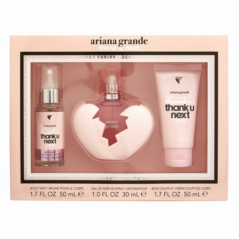 Ariana Grande Thank U Next Perfume Gift Set For Women, 3 Pieces