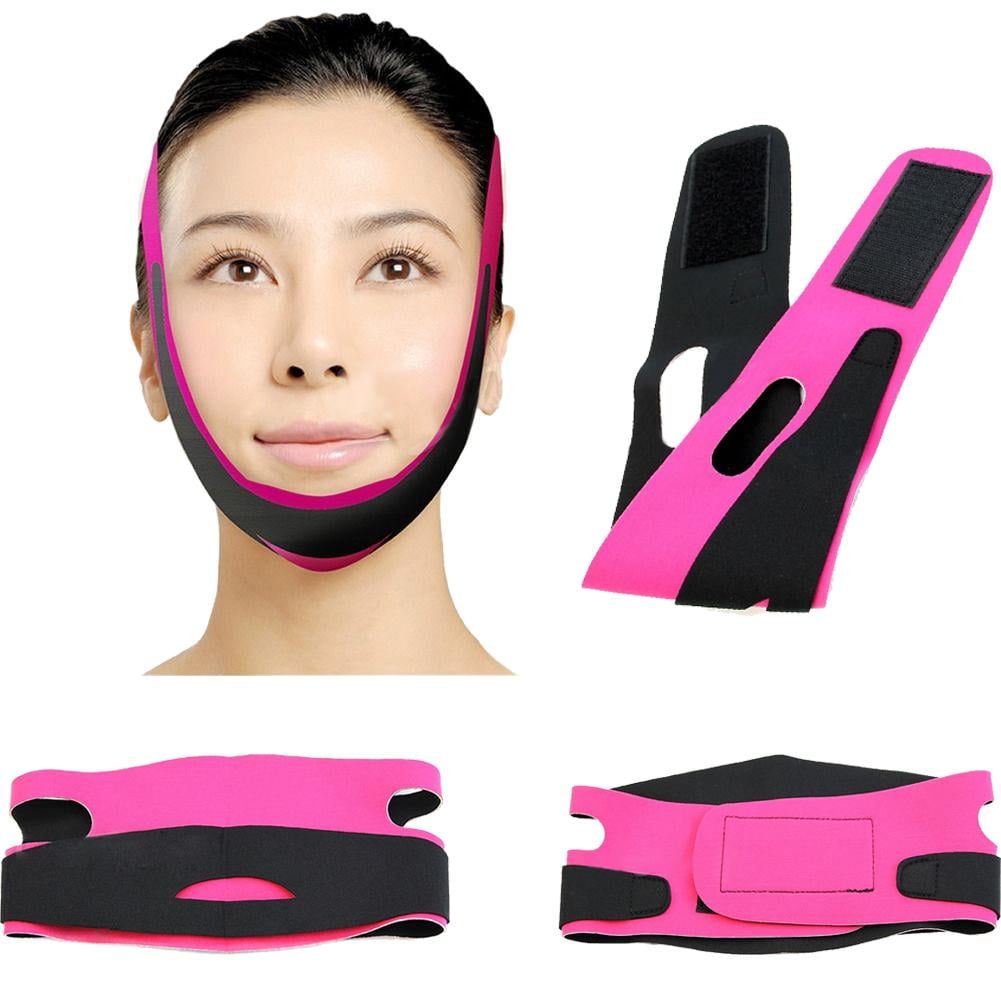 Face Slim V Face Lift Up Mask Cheek Chin Neck Slimming Thin Belt Strap  Beauty Delicate Facial Thin Face Mask Slimming Bandage Face Shaper