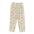 thumbnail image 5 of Naloa Squirrel And Mushroom Print Women’s Ultra-Soft Comfy Pajama Lounge Pants with Pockets & Drawstring, 5 of 8