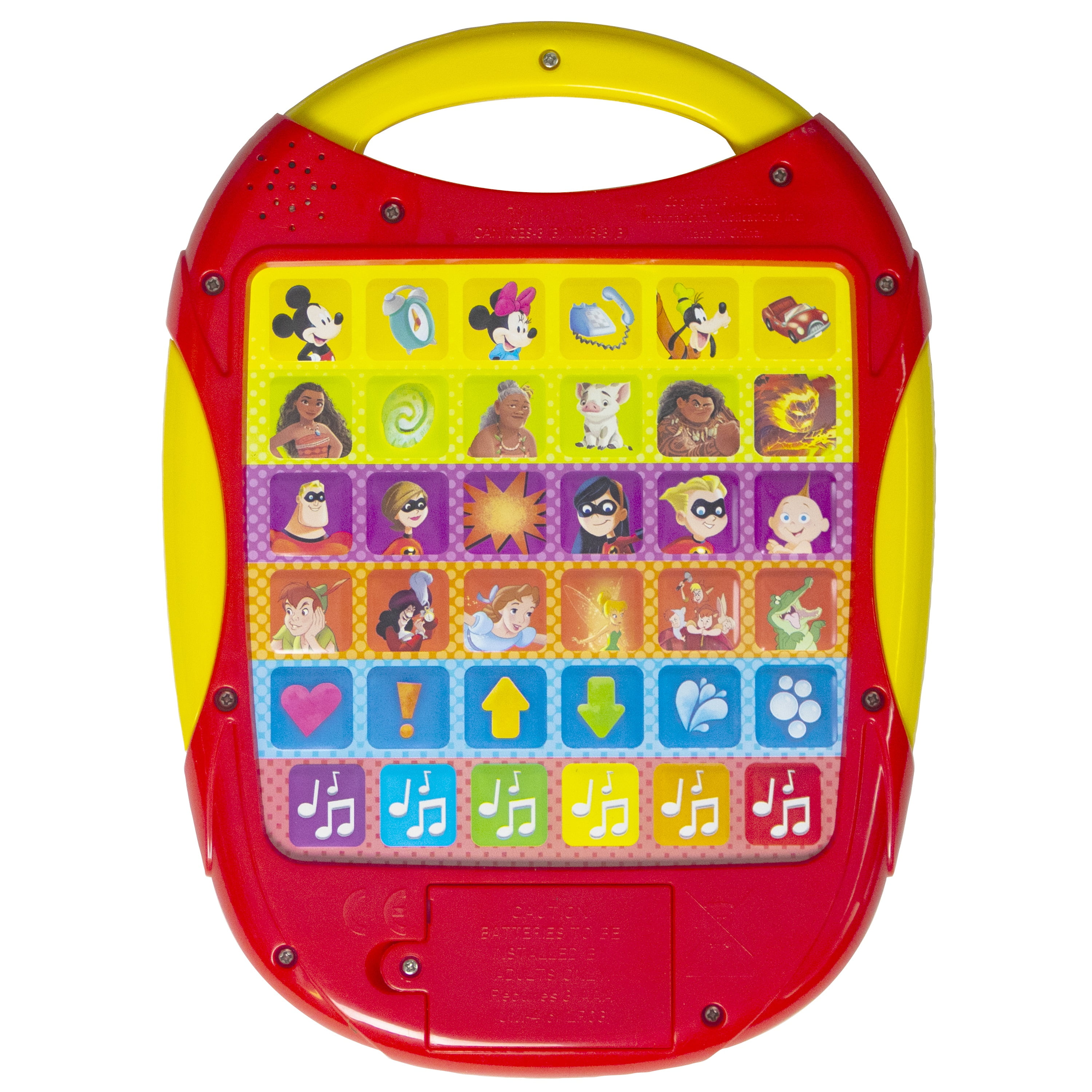 Disney - Mickey, Minnie, Toy Story and More! - My First Smart Pad Electronic Activity Pad and 8-Book Library - PI Kids