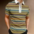 thumbnail image 2 of Sngxgn Men's Short Sleeve Fit Polo Shirt(Beige,XXL), 2 of 5