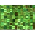 thumbnail image 1 of Ahgly Company Indoor Rectangle Abstract Green Contemporary Area Rugs, 7' x 10', 1 of 1