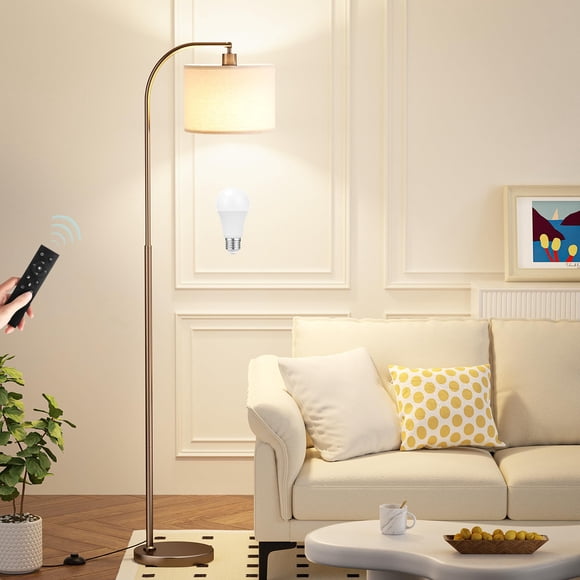 Lámpara de Piso Arco Ambimall 160cm Regulable con Control Remoto