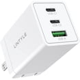 thumbnail image 1 of USB C Charger 45W Dual Port USB C Fast Charger GaN Fast Charing Block Foldable Type C Wall Charger Compact Cell Phone Wall Charger for  15  Pro  Air S24/S23/S22  Tab, 1 of 13