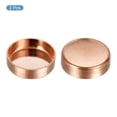 thumbnail image 3 of Cobre Extremo Tapa Tubería Conexión Unique Bargains 35mm ID para Agua Tubería Plomería HVAC Refrigeración Paquete de 2, 3 of 4
