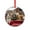 Pattern, variant on Glass Ornament Winter Fox Christmas Decorative Hanging Ornaments Xmas Forest Wild Animal Fox Hanging Ornaments for Holiday Decoration