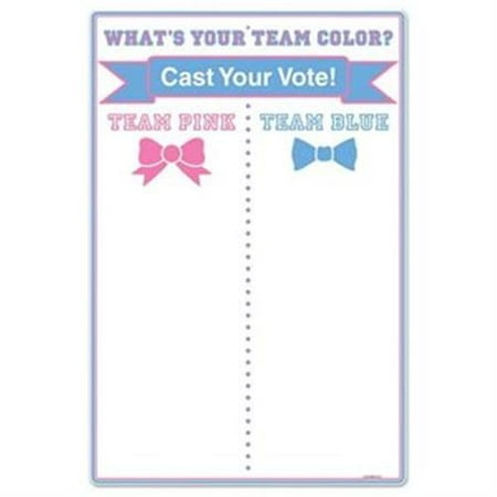  Gender  Reveal  Team Voting Tally Board Each Baby  Shower 