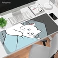 thumbnail image 1 of Alfombrilla de ratón grande de Anime para teclado de Gaming, alfombrilla grande para ratón de ordenador, Xxl, 900x400, Gato Kawaii, Alfombra de escritorio para estudiantes, accesorios LIUWENJING unisex, 1 of 2