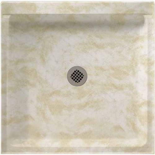 Swan SS3636010 36" x 36" Swanstone Shower Base (Drain Included
