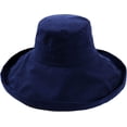 thumbnail image 6 of CoCopeaunts Women Bucket Hat Super Wide Brim Fold Bucket Cap Beach Wedding Solid Color Floppy Fisherman Hat with Chin Strap, 6 of 8