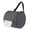 Pure Grey, variant on Portable and Foldable Toilet Paper Holder with Adjustable Strap, Honeycomb Tissue Dispenser for Camping, Tent, Home, and Office Use, Black, Durable Fabric Cover