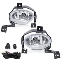 PIT66 Clear Bumper Fog Lights Pair   Switch   Wiring Fit For  Honda CR-V CRV 2010-2011