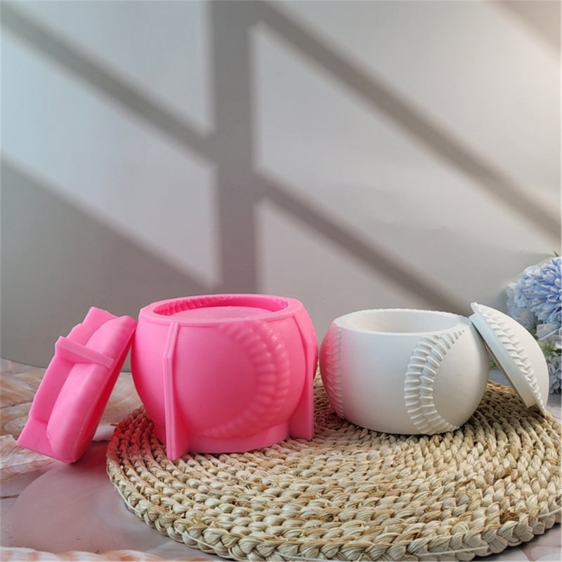Candle Holders Molds Silicone Texture Candle Base Moulds for Home Decors Project