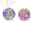 thumbnail image 2 of 1Pack Cat Toy Rolling Ball Multi Color for Kitten Indoor Play Exercise Time 10x3.9in, 2 of 8