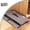 Grey, variant on Storage Boxes with Lid Cotton Linen Fabric Storage Bins Organizer Container Decorative Collapsible Washable Shelf Baskets Leather Handles for Home Bedroom Closet