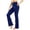 *Blue, variant on VBVC Women's Wide Leg Yoga Cargo Pants,Butt LIft Trousers For Women,Ladies Soft Sweatpants with Pockets,Blue,Size S