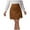 Khaki, variant on yillto Womens Mini Skirt Side Split High Waist Slim Causal Dressy Zipper Short Skirts for Work Office