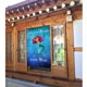 thumbnail image 3 of Cortina de puerta de La Sirenita para puerta, cortina opaca con estampado de patrón, cortina divisoria de ambientes, tapiz para decoración del hogar, 34" de ancho x 56" de largo, 3 of 7