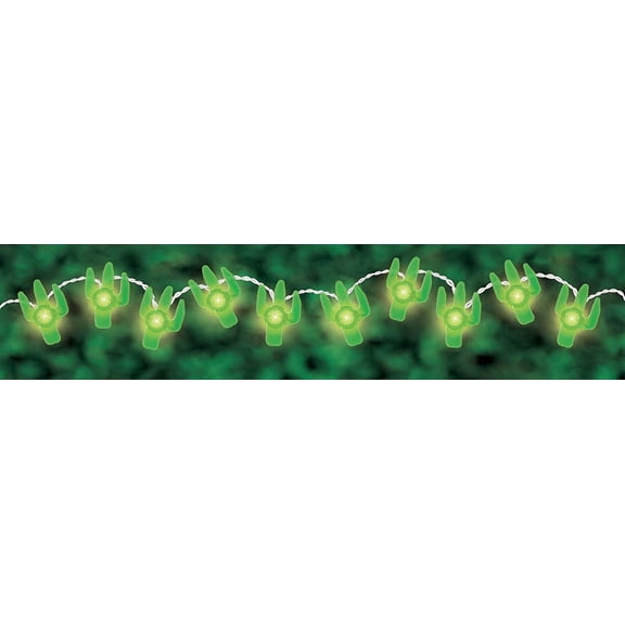 Fiesta Theme Party Decoration Cactus Fairy Lights