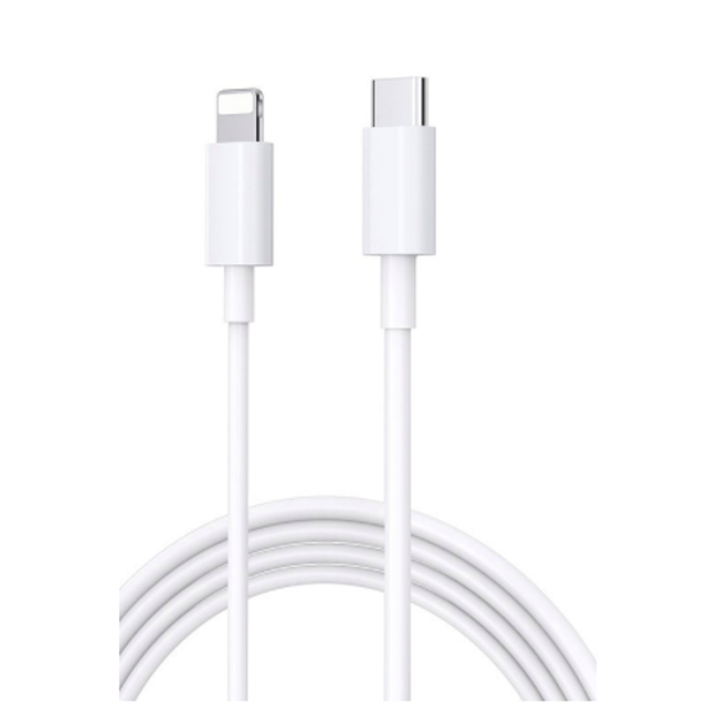 Lightning Cable iPhone Cable de carga rápida USB-C Power Delivery Cable de carga para iPhone 13/12/12 PRO Max/12 Mini/11/11PRO/XS/Max/XR/X/8/8Plus/iPad, blanco Fokelyi YZY1119