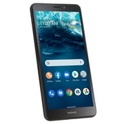 (Open Box) Simple Mobile Nokia C100, 32GB, Blue- Prepaid Smartphone