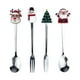 thumbnail image 2 of Juego de tenedor, cuchara y café navideño de 4 piezas, cucharas y tenedores de degustación, vajilla para el Día de San Valentín, cubiertos para azúcar, 2 of 7