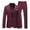 Wine, variant on Men's Suits Men's Slim Fit Suit Two Piece Business Wedding Party Jacket & Pants, Suit Jacket, Wedding Suits for Men, 2 Piece Suit Men 1PC Jacket + 1PC Pants White XL