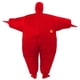 thumbnail image 4 of Disfraz inflable RHYTHMARTS de cuerpo entero para adulto, color rojo, 4 of 9