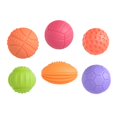 thumbnail image 1 of Paquete de 6 bolas sensoriales suaves para , juegos de alivio del estrés, Estilo1 Sunnimix bolas sensoriales para niños pequeños, 1 of 8