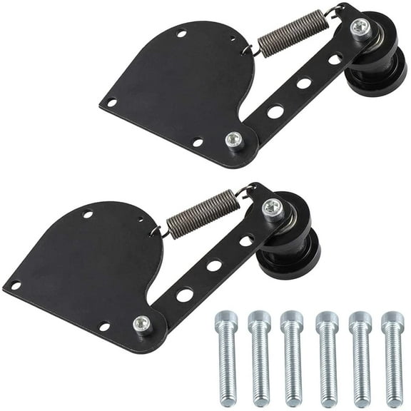 2x Black Spring Loaded Chain Tensioner For 49cc 66cc 80cc Engine Motorized Bike Bicycle 2 Stroke Engine