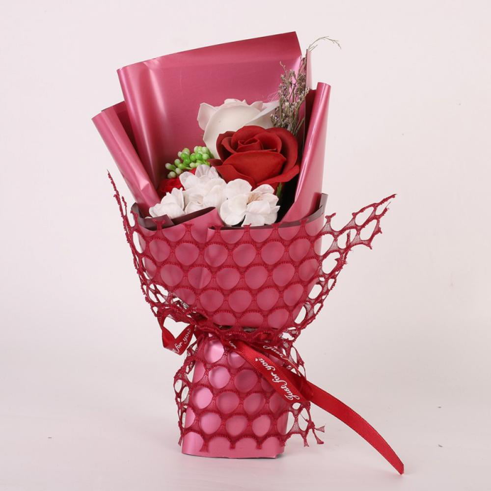 Details about   Artificial Red Roses in box gifts/Bouquets/Weddings/Home Decor/mother’s-day 