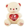 thumbnail image 2 of Osito de peluche con corazón rojo "Te amo", bonito regalo para novia, regalo de San Valentín, decoración de fiesta., 2 of 7