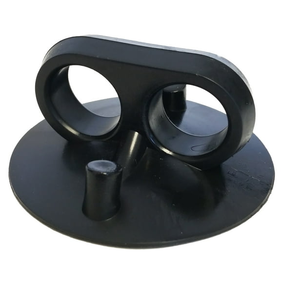 Magdeburg Hemisphere Rubber, 8cm diameter. Pair of 2