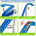 thumbnail image 5 of Truck Toys Car for 3, 4, 5, 6 Years Old Boys, Transport Truck Car Toy, Foldable 2 Layer Transport Car Toys with 27 in Race Track and 6 Metal Cars, Birthday Gifts for Toddler Boys Girls, 5 of 8