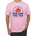 thumbnail image 2 of Wild Bobby Spilling The Tea Since 1773 Men Tee, 2 of 6
