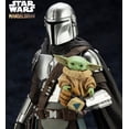 thumbnail image 4 of Estatua de Kotobukiya Star Wars: El Mandaloriano y Grogu ARTFX+, 4 of 9
