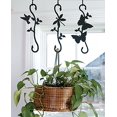 thumbnail image 2 of Village Wrought Iron SH-D-38 Coque Papillon - Noir, 2 of 2