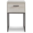 thumbnail image 3 of Signature Design by Ashley Contemporary Socalle 1 Drawer Nightstand, Light Natural, 3 of 5