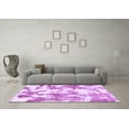 thumbnail image 3 of Ahgly Company Indoor Rectangle Abstract Purple Modern Area Rugs, 2' x 5', 3 of 4